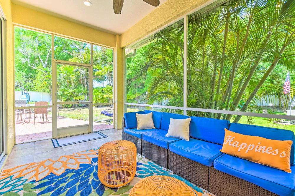 Sun-Soaked Sarasota Oasis with Pool and Hot Tub!